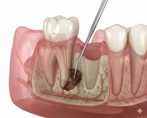 Apicectomie ou extraction